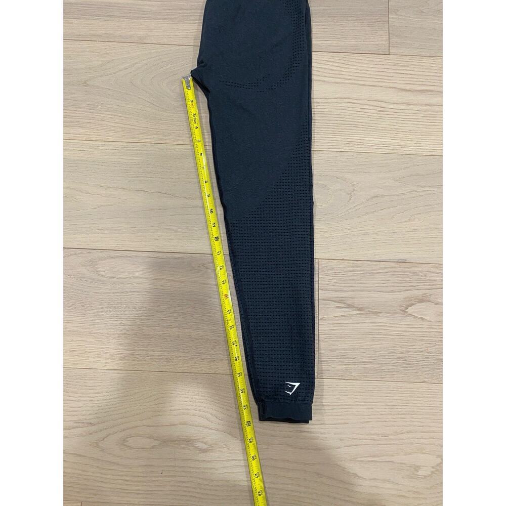 Gymshark Womens VITAL SEAMLESS 2.0 LEGGINGS Black Marl Body Fit - Picture 4 of 4
